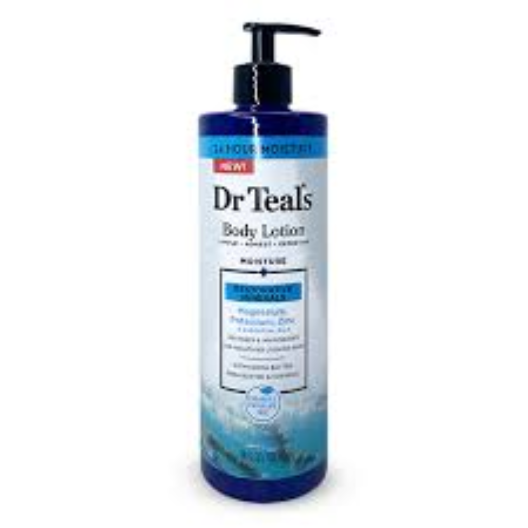 DR TEALS BODY LOTION RESTORATIVE MINERALS 532ML